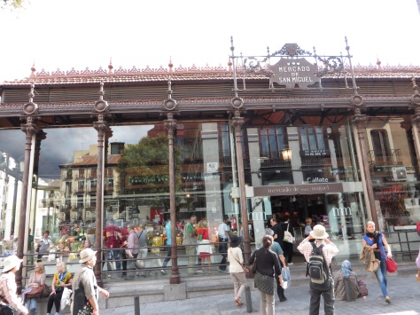 Mercado de San Miguel- Culinary super store--Wish they had one of these back home, I'd be hanging out there all the time!